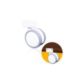 Rodas Para Berço 60mm Sem Freio Branco E Cinza U 18mm