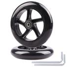 Rodas para patinete Gladeer 14 cm em PU com rolamentos, kit com 2