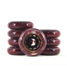 Rodas Para Patins Sakurai 80mm 83a Glitter Vermelha 8 Unidades