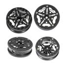 Rodas RampCrab 46mm Beadlock em Fibra de Carbono para RC Rodas RampCrab 46mm Beadlock em Fibra de Carbono para RC