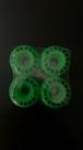 Rodas solo cisco skate 51mm verde