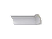 Rodateto de Poliestireno 475 Branco com 7,0cm Santa Luzia