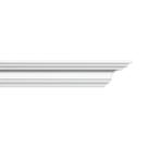Rodateto em poliestireno HOMESTAR - K50 br. c/ 2m