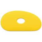 Rodela de cerâmica MudTools Shape 1, polímero amarelo macio Rodela de cerâmica MudTools Shape 1, polímero amarelo macio