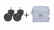 Rodinha de Mala Avulsa com Nécessaire Box Cestinha Clean Rodinha de Mala Avulsa com Nécessaire Box Cestinha Clean