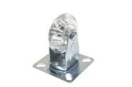 Rodinha Em Gel Rodízio Fixo Silicone 2 Polegadas Ø50 X 18mm