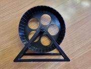 Rodinha para hamster e roedores com 215mm