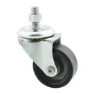 Rodinha Rodízio Para Freezer Giratória 50mm Sem Trava 3/8 1"