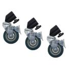 Rodinhas Para Tripé De Iluminação Dolly 25mm Pk-kk02 Greika