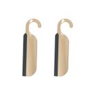 Rodinho de Pia Box Banheiro Janelas Mini Rodo Bege 2un