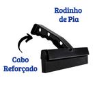 Rodinho De Pia Rodo Preto Puxa E Seca Preto Borracha Dupla Reforçado Arqplast Rodinho De Pia Rodo Preto Puxa E Seca Preto Borracha Dupla Reforçado Arqplast
