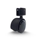 Rodízio 2 Pol C/Fixação em U Roda de Nylon - 20Kg - Casterine Rodízio 2 Pol C/Fixação em U Roda de Nylon - 20Kg - Casterine