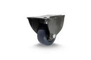 Rodízio 3 Fixo Azul Casterine 70kg