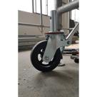 Rodízio Andaime Giratório 6" C/ Trava P/ 1600kg - PRETO
