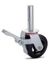 Rodizio Andaime Roda De Borracha Preta 6 Pol. X 2mm Colson