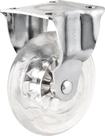 Rodizio Fixo 1.3/8 Leve 20kg Poliuretano Transparente - Von Rodizio Fixo 1.3/8 Leve 20kg Poliuretano Transparente - Von