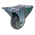 Rodízio Fixo 3” FLR 312 BP 80kg Cinza 110690 Rod-Car Unica