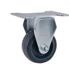 Rodizio Fixo 3 Placa Roda Pvc Cinza Fp 60kg - Colson Rodizio Fixo 3 Placa Roda Pvc Cinza Fp 60kg - Colson