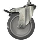 Rodízio Fixo 5 POL Com Espiga até 75kg GLE 512 BP-SM G SCHIOPPA