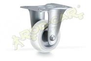 Rodizio Fixo Branco 2 Polegadas Rod-car