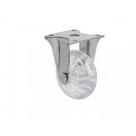 Rodizio fixo para carrinhos e móveis roda gel flap 210 mf até 40 kgs