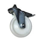 Rodizio Girat. 4pol. Nylon Rosca 1/2'' Freio 170kg Por Roda