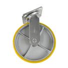 Rodizio giratorio 8Pol em ferro com revestimento PU 350KG RM112 MARCON