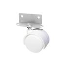 Rodízio Girátorio Chapa L Sem Trava Rb40 Branco Rodízio Girátorio Chapa L Sem Trava Rb40 Branco
