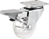 Rodízio Giratório Com Freio 3" Pu Transp Nove54