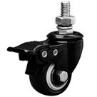 Rodízio giratório de polipropileno 1.5/8" espiga com freio - GLEBF.1.5/8.BPE Rodízio giratório de polipropileno 1.5/8" espiga com freio - GLEBF.1.5/8.BPE