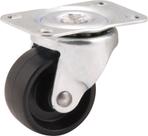 Rodizio giratório simples 30x14mm 25kg nylon rg914 - Vonder