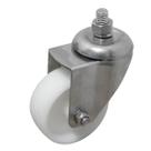 Rodízio Inox 4 Pol S/Freio e Roda em Nylon - 170-Kg - Colson
