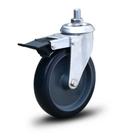 Rodízio Linha Bp Espiga 5" 128mm Anti Risco Móveis 75kg Com Freio - Colson - 2518
