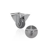 Rodízio Ou Rodinha Fixo 75 Mm Para Carrinho de Carga