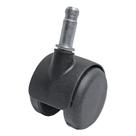 Rodízio para Cadeira de Escritório SQ90 HG Preto 40kg - 1 Unidade Borrachas Londrina Rodízio para Cadeira de Escritório SQ90 HG Preto 40kg - 1 Unidade Borrachas Londrina