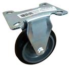 Rodizio Placa Fixa 4 Pol. Roda Borracha Plástica 65kg * 2164