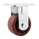 Rodízio roda fixo celeron marrom 4" 101mm 200kg