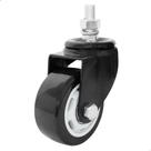Rodizio Rodinha Roda Giratório Espiga Black 3'' 70kg Colson Rodizio Rodinha Roda Giratório Espiga Black 3'' 70kg Colson
