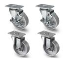Rodízios industriais Handsammu G-STL-5040-2B2S 4 polegadas 725 kg