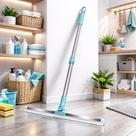 Rodo Articulado de Silicone 180 Cabo Longo 50cm Para Piso e Vidro