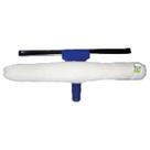 Rodo Combinado 2 em 1 Limpa Vidros Microfibra 35cm Sem Cabo Para Limpeza e Secagem de Vidros Janelas Encaixe Universal