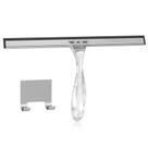 Rodo de chuveiro AmazerBath para portas de vidro de 30 cm transparente