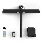 Rodo de chuveiro GÜTEWERK para portas de vidro Silicone Preto 28cm