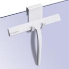 Rodo de chuveiro RICHMIRTH 23cm com gancho de silicone - branco