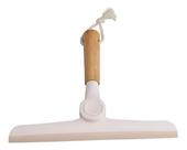 Rodo de pia dobravel com cabo de bambu oikos off white