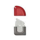 Rodo e raspador OXO Outdoor Kitchen 3 em 1 vermelho/cinza Rodo e raspador OXO Outdoor Kitchen 3 em 1 vermelho/cinza