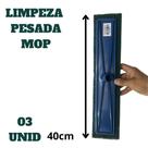 Rodo Esfregão GRANDE Esponja Abrasiva Refil Limpeza Pesada 03 unid