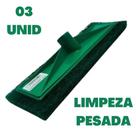 Rodo Esfregão Pesada Esponja Abrasiva Refil Limpeza Pesada 03 unid