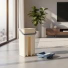 Rodo Flat MOP Balde Lava Seca Seca Melhor Com Pano Microfibra Extra Revolução na Limpeza Rodo Profissional Para Limpeza Escritórios Casas Apto