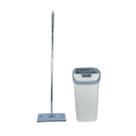 Rodo Flat Mop e Balde Lava e Seca Profissional com 2 Refis Limpeza Prática